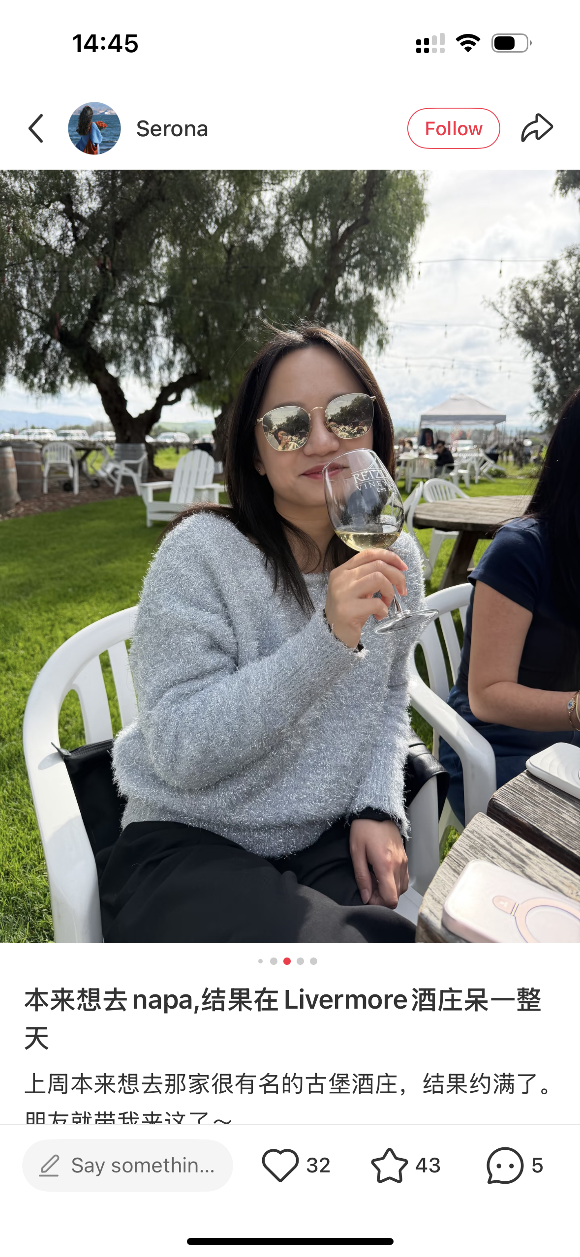 Retzlaff visitor content on RedNote